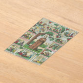 Invitations En Acrylique Sainte Brigitte d'Irlande (Poser)