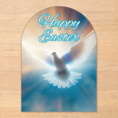 Invitations En Acrylique Salutations de Pâques (Recto)