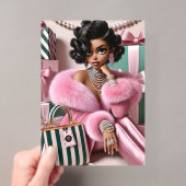 Invitations En Acrylique Soft Glam (In situ (ordinateur de poche))