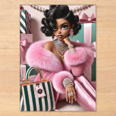 Invitations En Acrylique Soft Glam (Recto)
