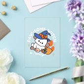 Invitations En Acrylique Sorcière à mâcher en entraînement - Chien d'Hallow (Insitu (Mariage))