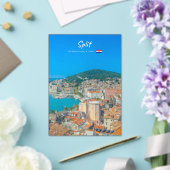 Invitations En Acrylique Split, Croatie - Ville côtière (Insitu (Mariage))