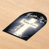 Invitations En Acrylique Sunrise Services dimanche (Poser)