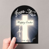 Invitations En Acrylique Sunrise Services dimanche (In situ (ordinateur de poche))