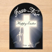 Invitations En Acrylique Sunrise Services dimanche (Recto)