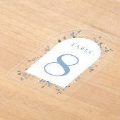 Invitations En Acrylique table number 8 (Poser)