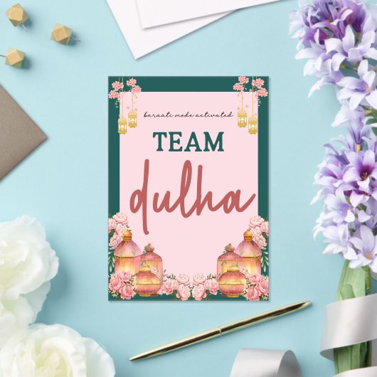 Invitations En Acrylique team dulha (Insitu (Mariage))