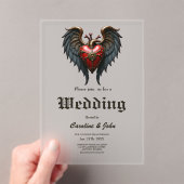 Invitations En Acrylique TThe pulsating heart of mechanics,  (In situ (ordinateur de poche))