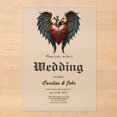 Invitations En Acrylique TThe pulsating heart of mechanics,  (Recto)