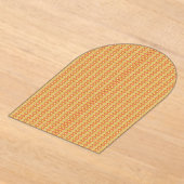 Invitations En Acrylique un arrière - plan orange et jaune avec des petits  (Poser)