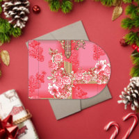 un design d'arrière - plan rose et or avec un roug