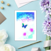 Invitations En Acrylique Un papillon  (Insitu (Mariage))