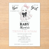 Invitations En Acrylique Un Petit Boisson Est Presque À Dire - Baby shower  (Recto)