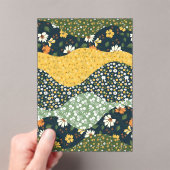 Invitations En Acrylique Vagues de prairie (In situ (ordinateur de poche))