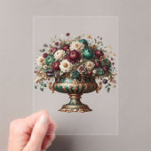 Invitations En Acrylique Victorian Bavaria Floral Vase (In situ (ordinateur de poche))