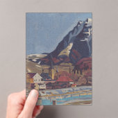 Invitations En Acrylique Vue de Dolný Kubín par Arnold Peter Weisz (In situ (ordinateur de poche))