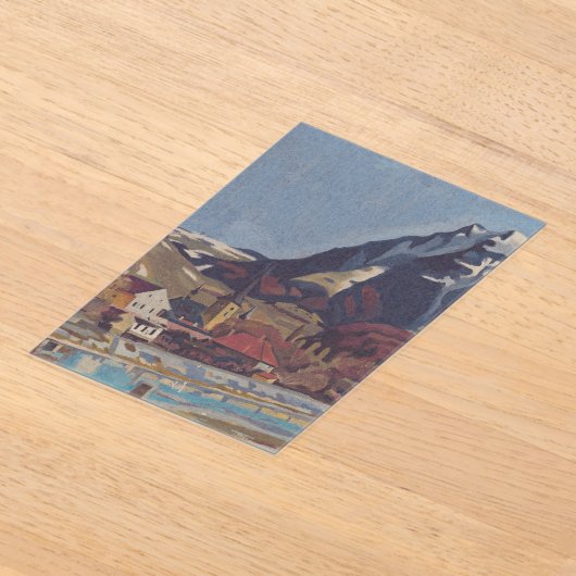 Invitations En Acrylique Vue de Dolný Kubín par Arnold Peter Weisz (Poser)