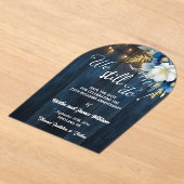Invitations En Acrylique We Still Do 75th Wedding Anniversary String Lights (Poser)