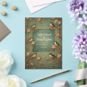 Invitations En Acrylique wedding birds (Insitu (Mariage))