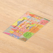 Invitations En Acrylique Whimsical Pastel Fairytale Castle Birthday (Poser)