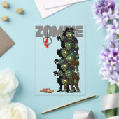 Invitations En Acrylique zombies (Insitu (Mariage))