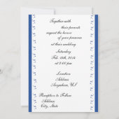 Invitations en couple Mariage de Blue Cat (Dos)