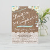 Invitations en espagnol pour bébé garçon Christeni (Debout devant)