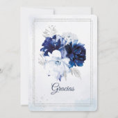 Invitations en espagnol pour mariages (Dos)