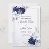 Invitations en espagnol pour mariages (Devant)