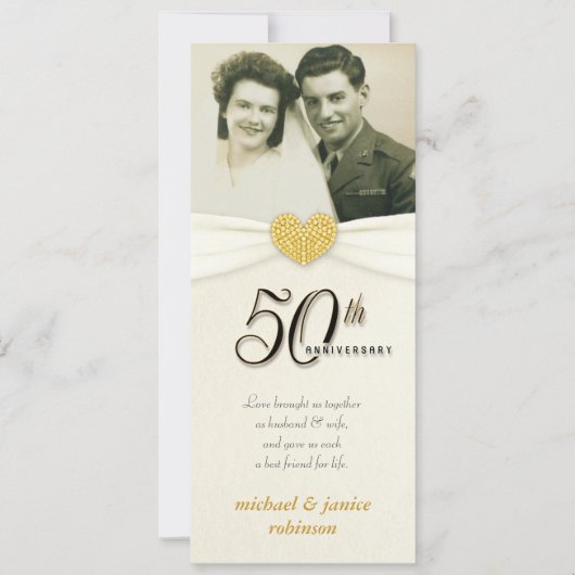 Invitations en forme de fausse pochette photo - 50 (Devant)