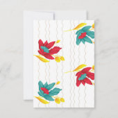 Invitations en ligne | Mariage et partie Enregistr (Dos)