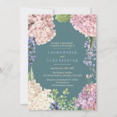 Invitations en pastel classiques de mariage (Devant)