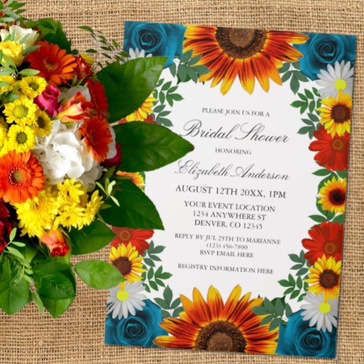 Invitations En Vélin Backyard Summer