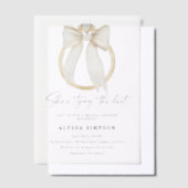 Invitations En Vélin Bague de diamant Elle se marie Shower de mariage (Compenser)