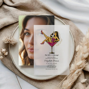 Invitations En Vélin Cette épouse est une showgirl Las Vegas Enterremen