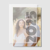 Invitations En Vélin Classe rétro de 2025 (Décalage (Couple))