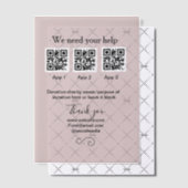 Invitations En Vélin Donation Collection conseil pot ajouter votre q r (Décalage (Invitation))
