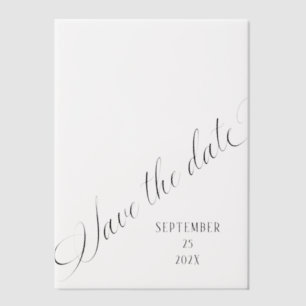 Invitations En Vélin Enregistrer la superposition de calligraphie de da