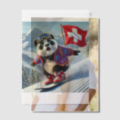 Invitations En Vélin essai (Décalage (Couple))