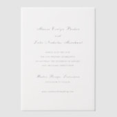 Invitations En Vélin Faire un mariage traditionnel Enregistrer la date (Recto)