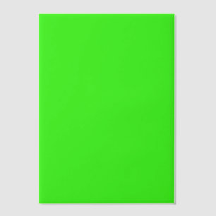 Invitations En Vélin Feuille de superposition en vélin vert néon – Pers