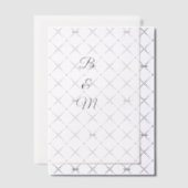 Invitations En Vélin Feuilles de couverture Vellum (Décalage (Invitation))