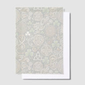 Invitations En Vélin Floraison Celtique (Compenser)