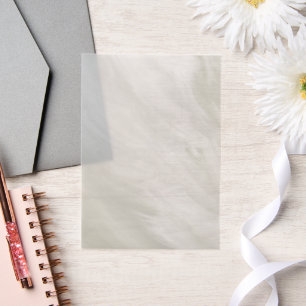 Invitations En Vélin Flux verts foncés