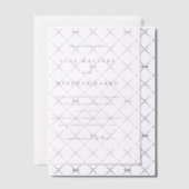 Invitations En Vélin Jody Simple Elegant Wedding Enregistrer la date (Décalage (Invitation))