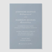 Invitations En Vélin Joséphine Mariage traditionnel (Recto)