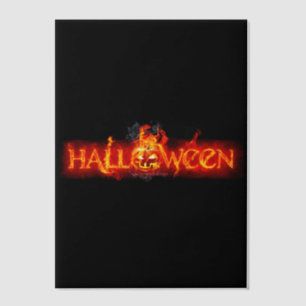 Invitations En Vélin Le lettrage de SlipperyJoe's Halloween massif en f