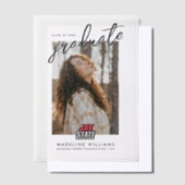 Invitations En Vélin Licence de l'Université d'État de Jacksonville (Compenser)