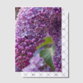 Invitations En Vélin Lilas Vellum Overlay (Décalage (Invitation))