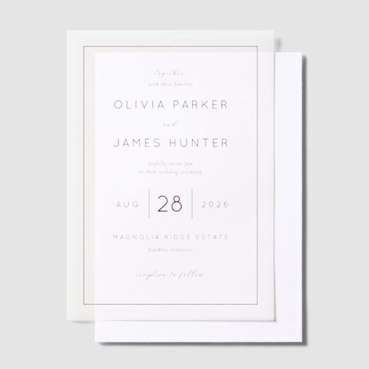 INVITATIONS EN VÉLIN ___LLMGEN___ 17 (Compenser)